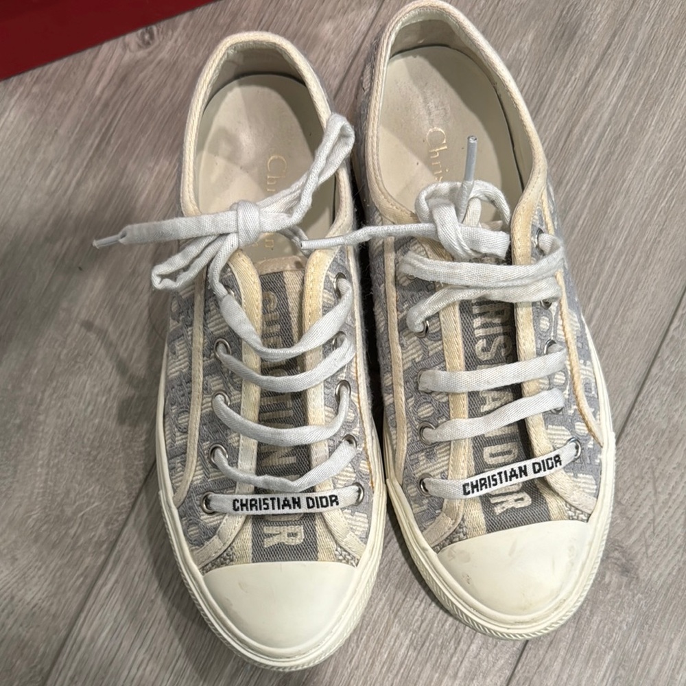 Christian Dior Canvas Sneakers walk n Dior